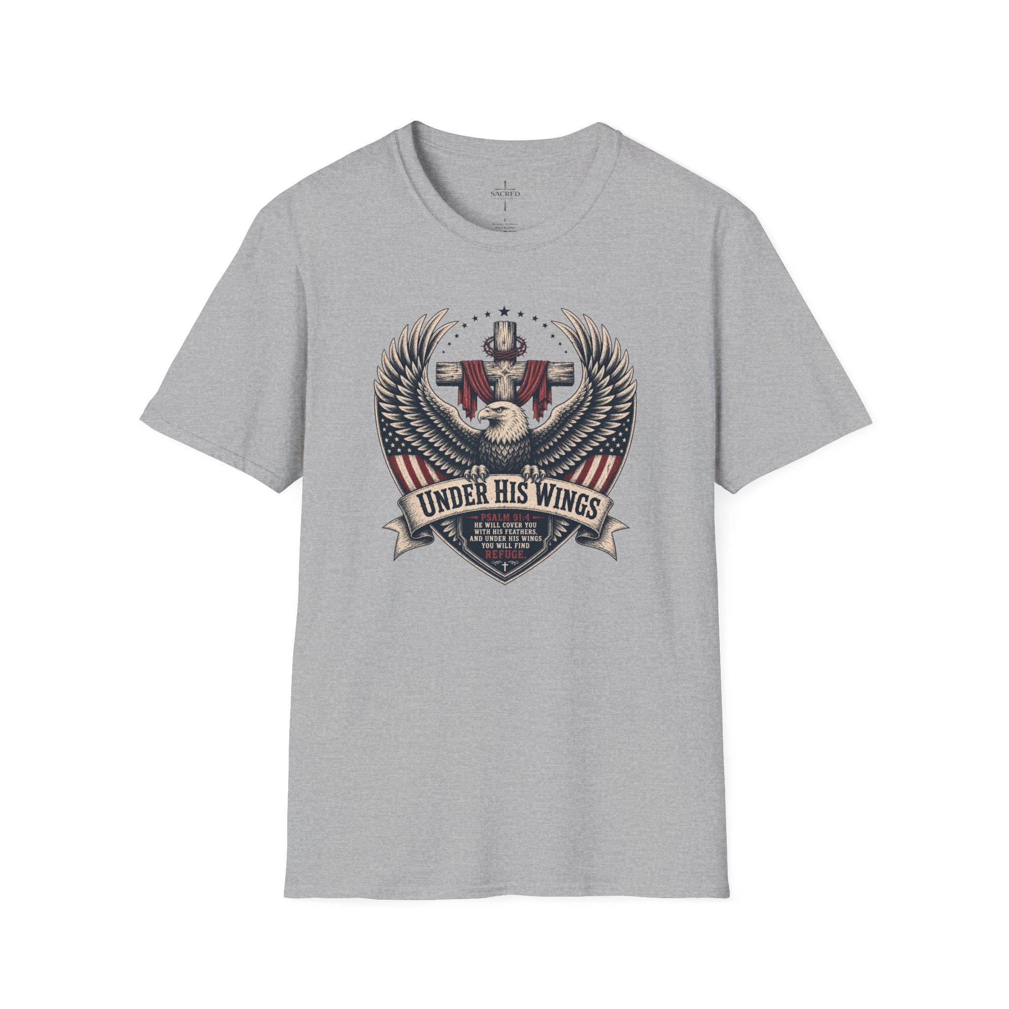 Under His Wings - Eagle Edition T-Shirt