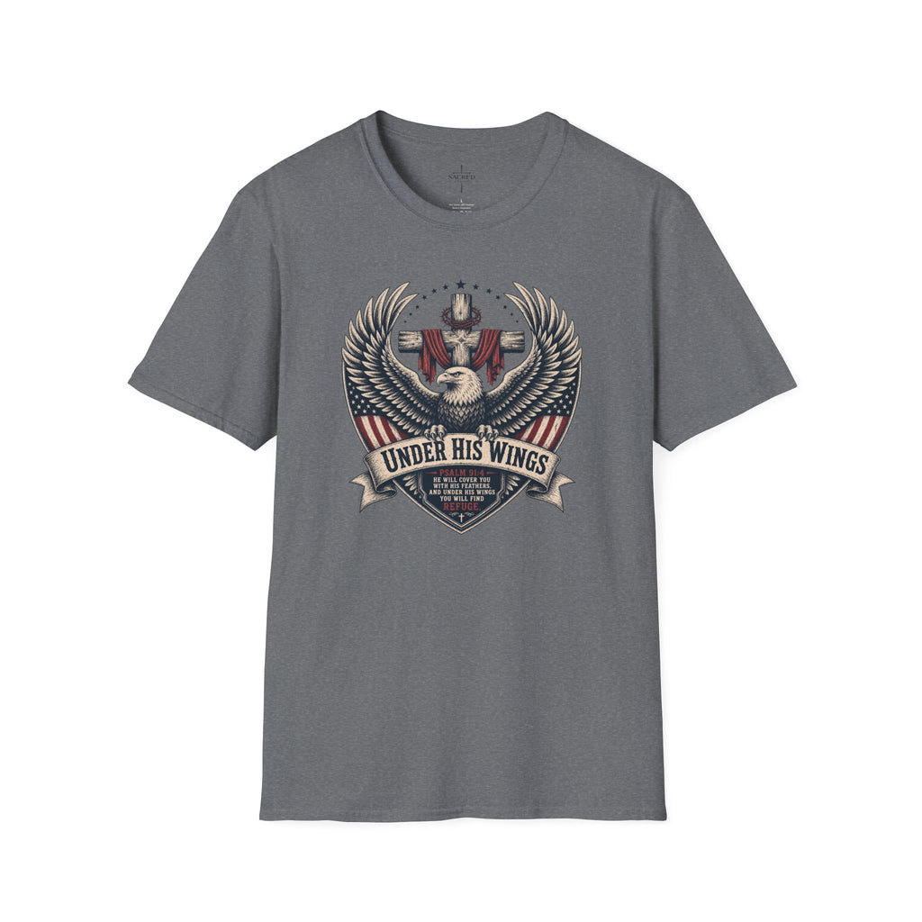 Under His Wings - Eagle Edition T-Shirt