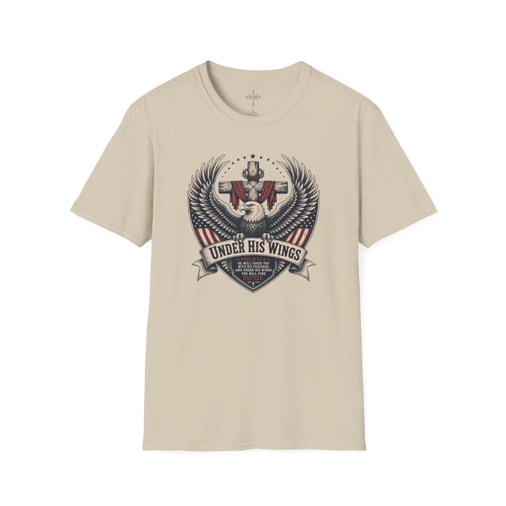 Under His Wings - Eagle Edition T-Shirt