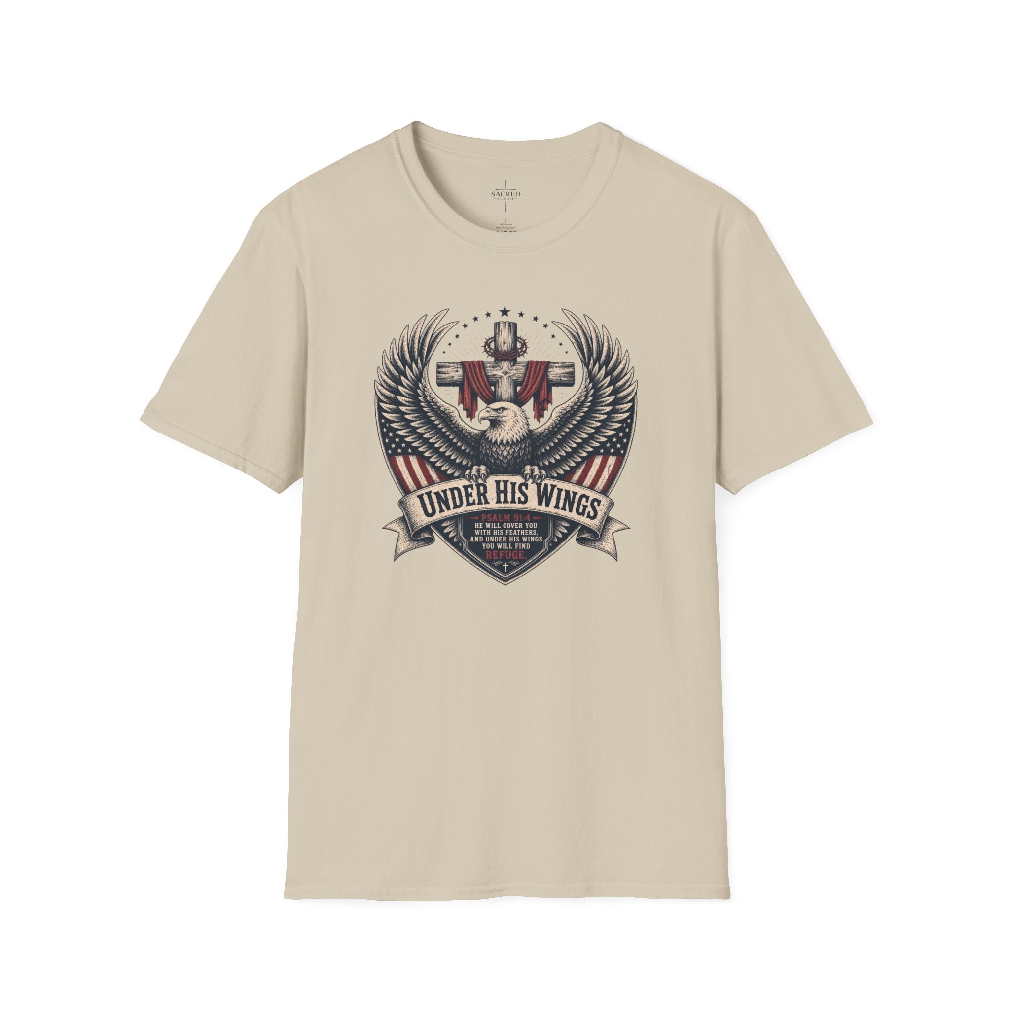 Under His Wings - Eagle Edition T-Shirt