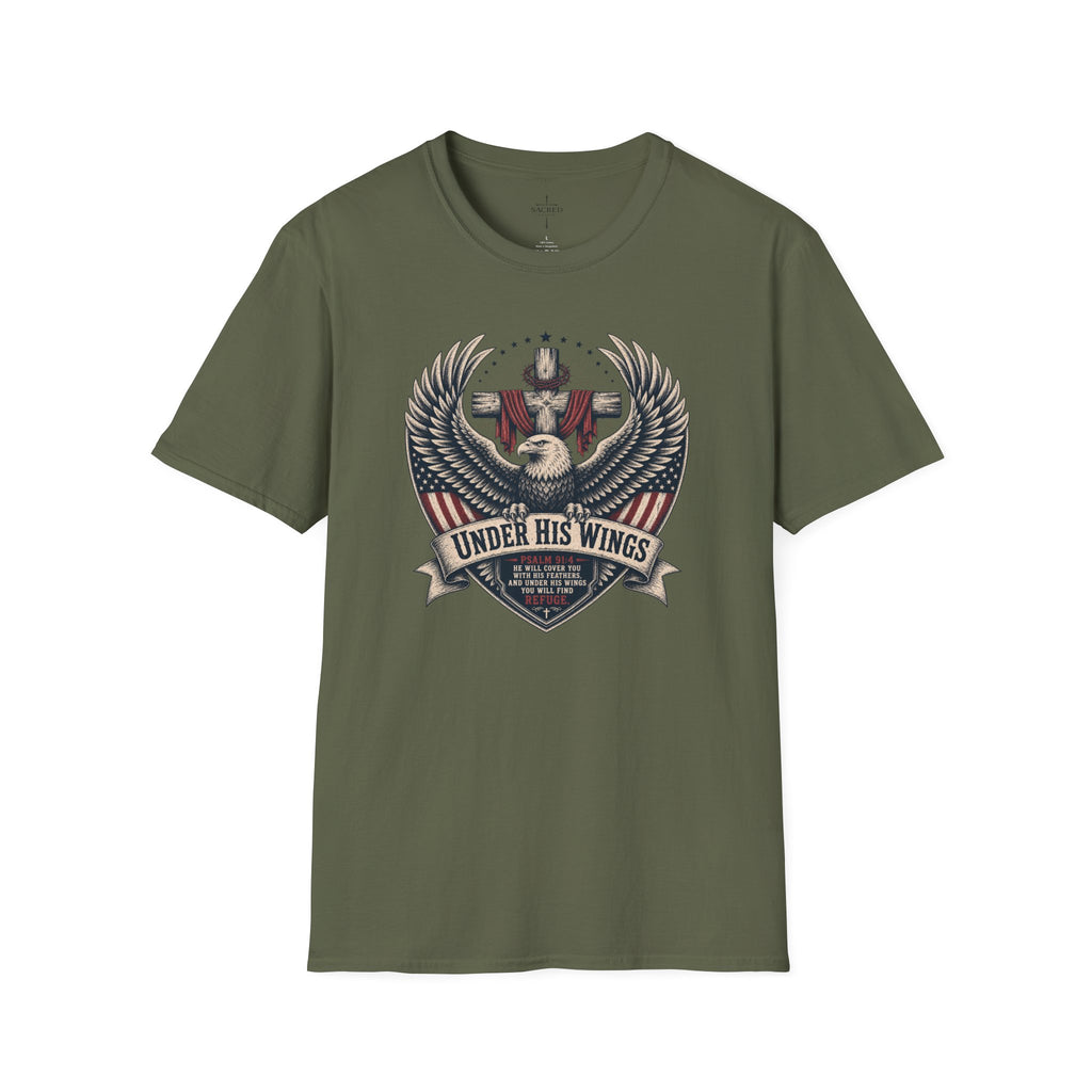 Under His Wings - Eagle Edition T-Shirt