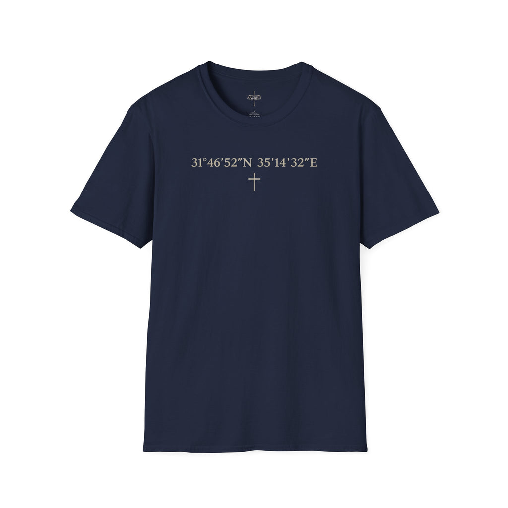 Jerusalem Coordinates T-Shirt