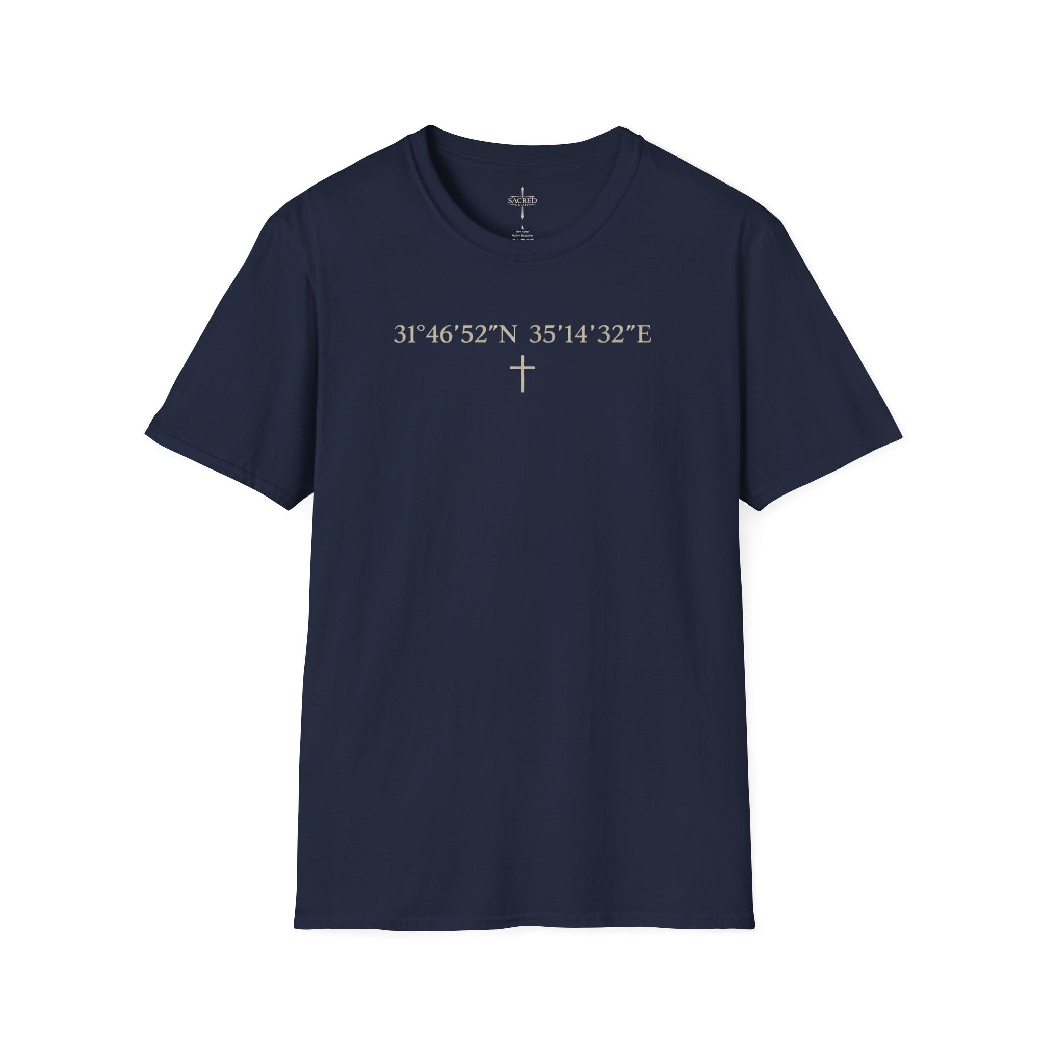 Jerusalem Coordinates T-Shirt