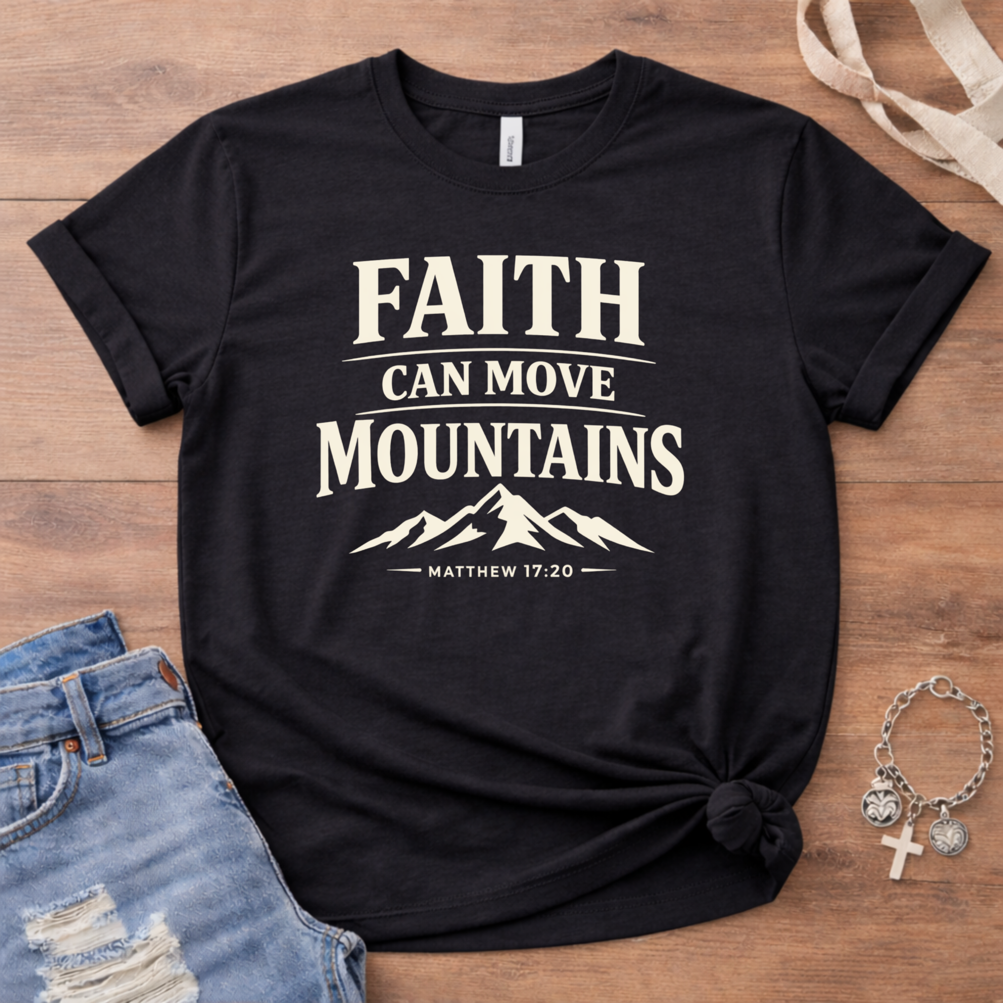 Faith Can Move Mountains T-Shirt