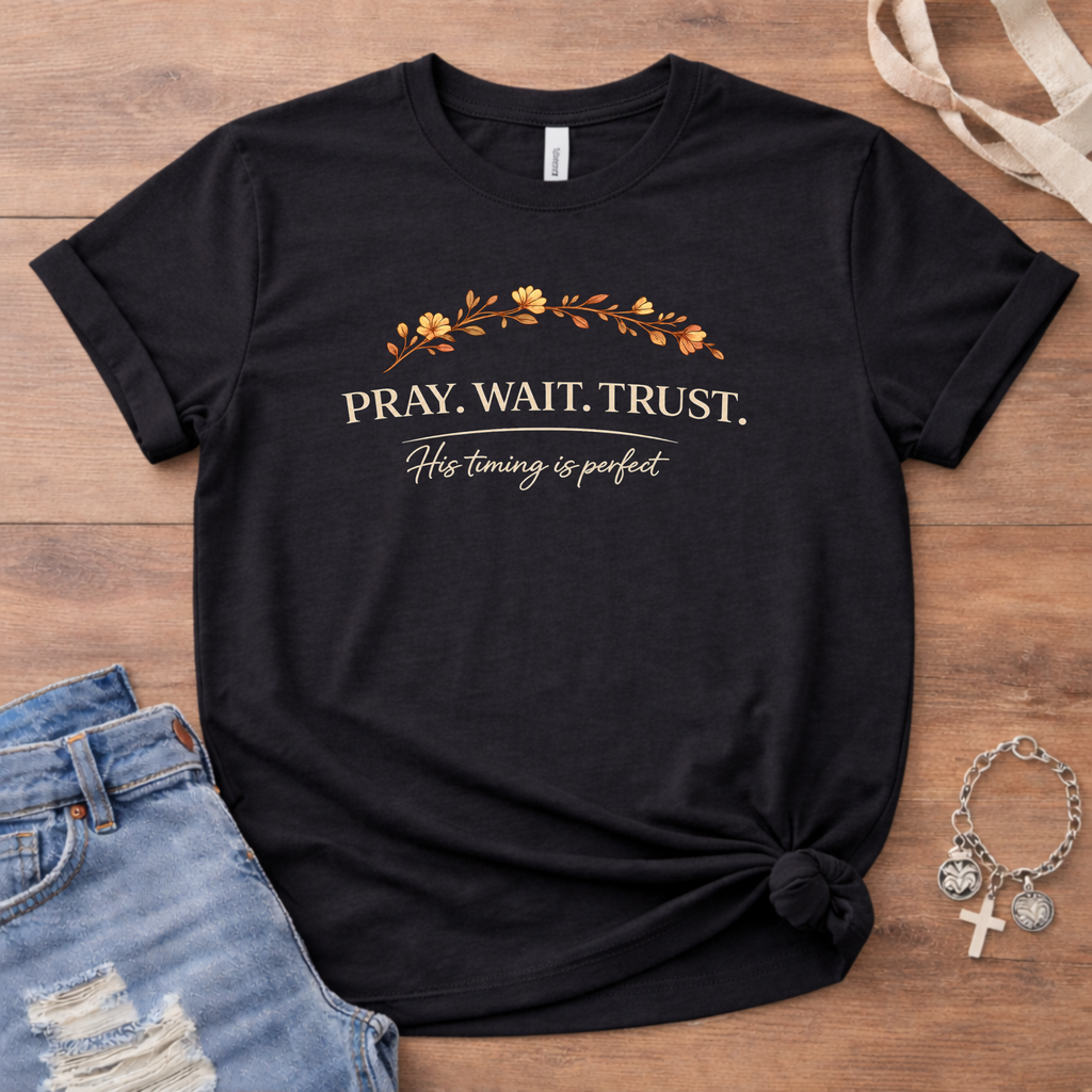 Pray.Wait.Trust. Bloom Edition