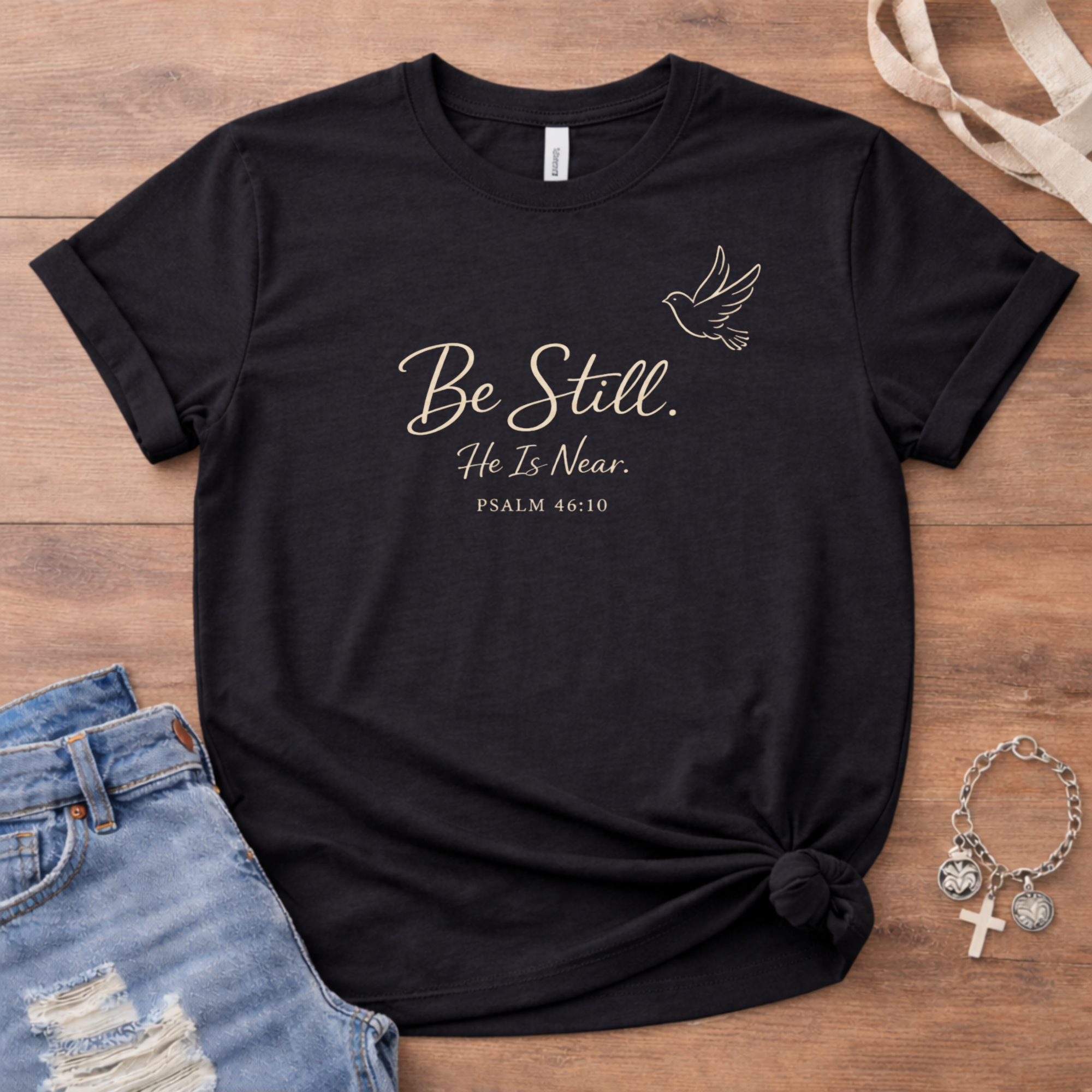 Be Still Dove Edition T Shirt
