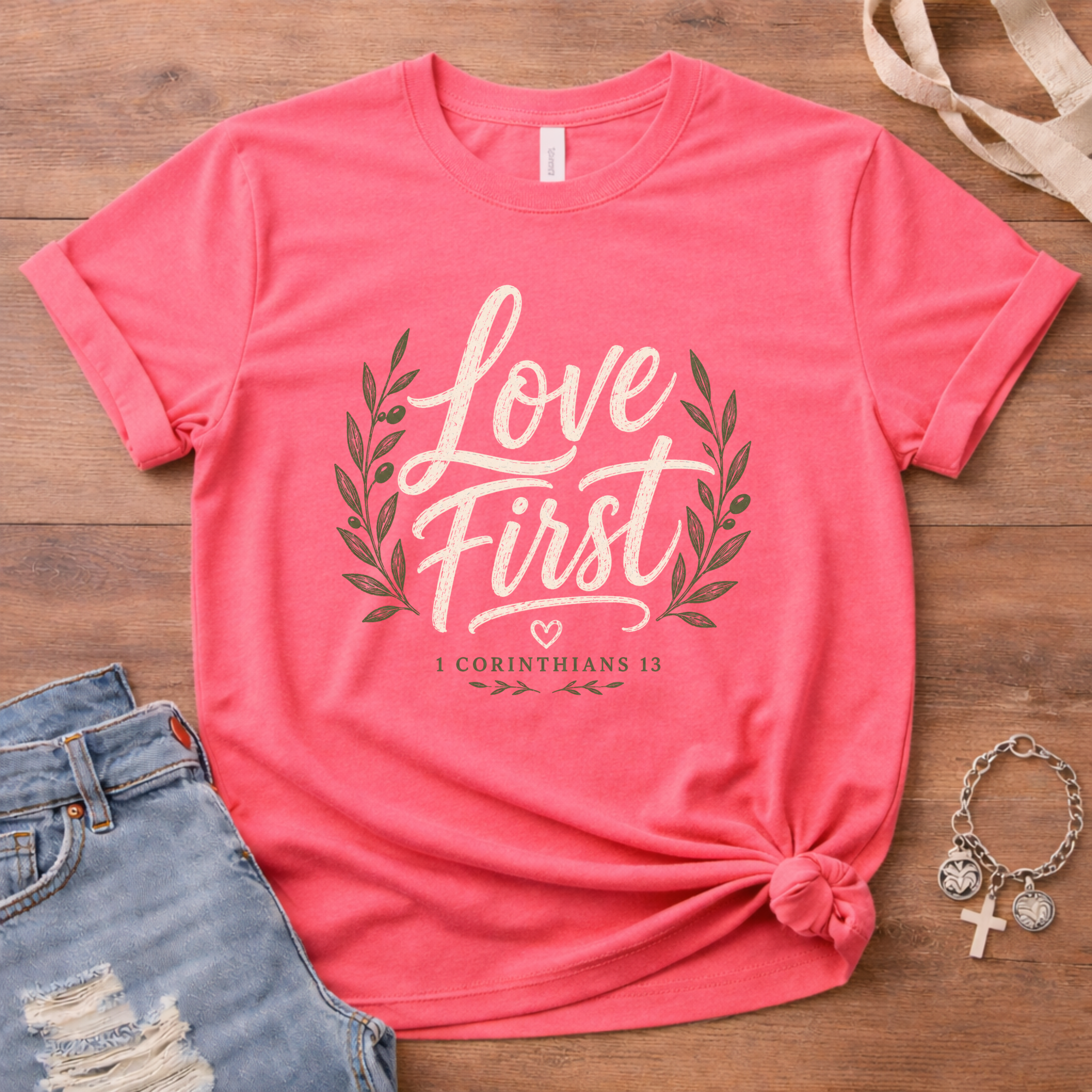 Love First T Shirt