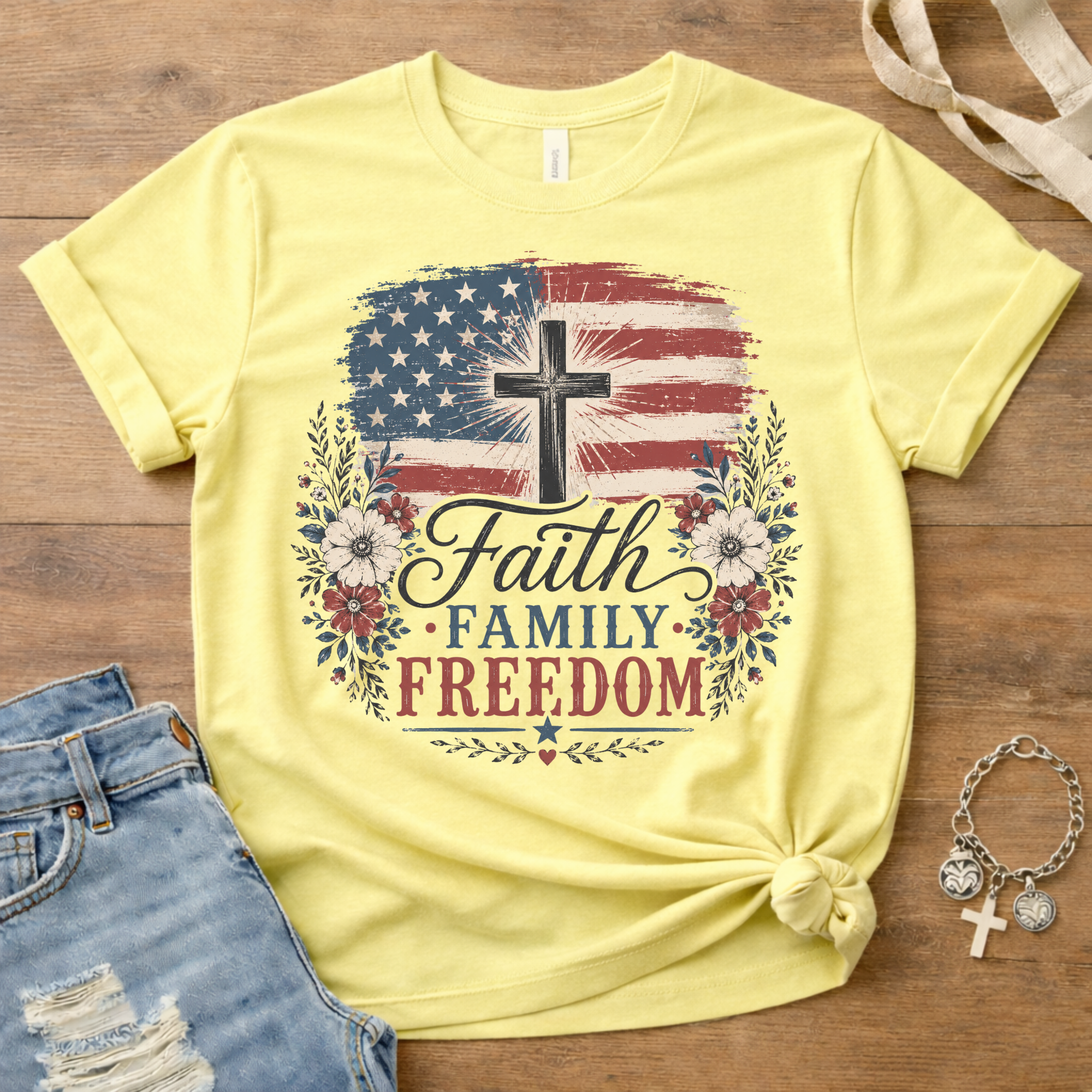 Faith Family Freedom T-Shirt