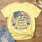 Faith Family Freedom - Cross Edition
