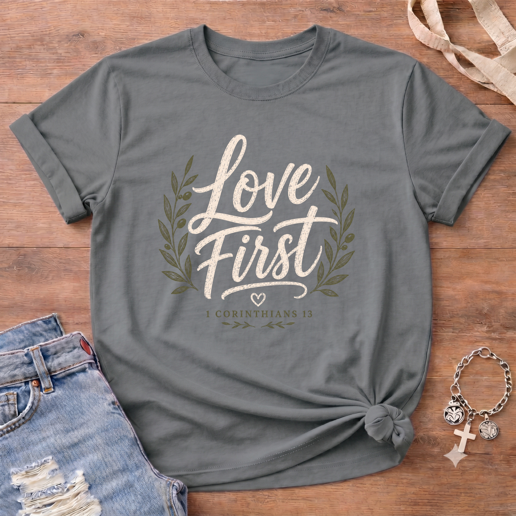 Love First T Shirt