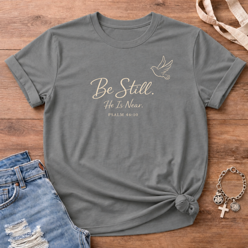 Be Still Dove Edition T Shirt