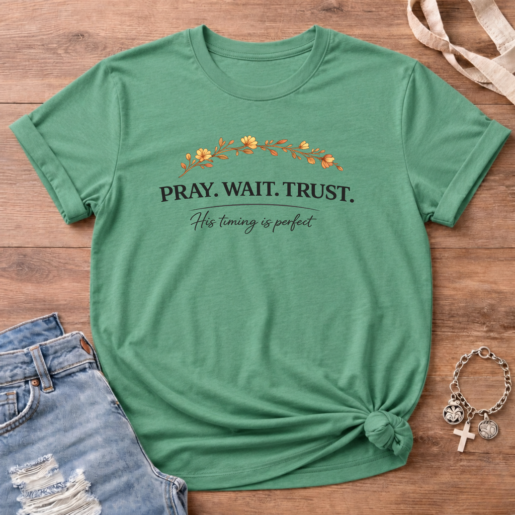 Pray.Wait.Trust. Bloom Edition