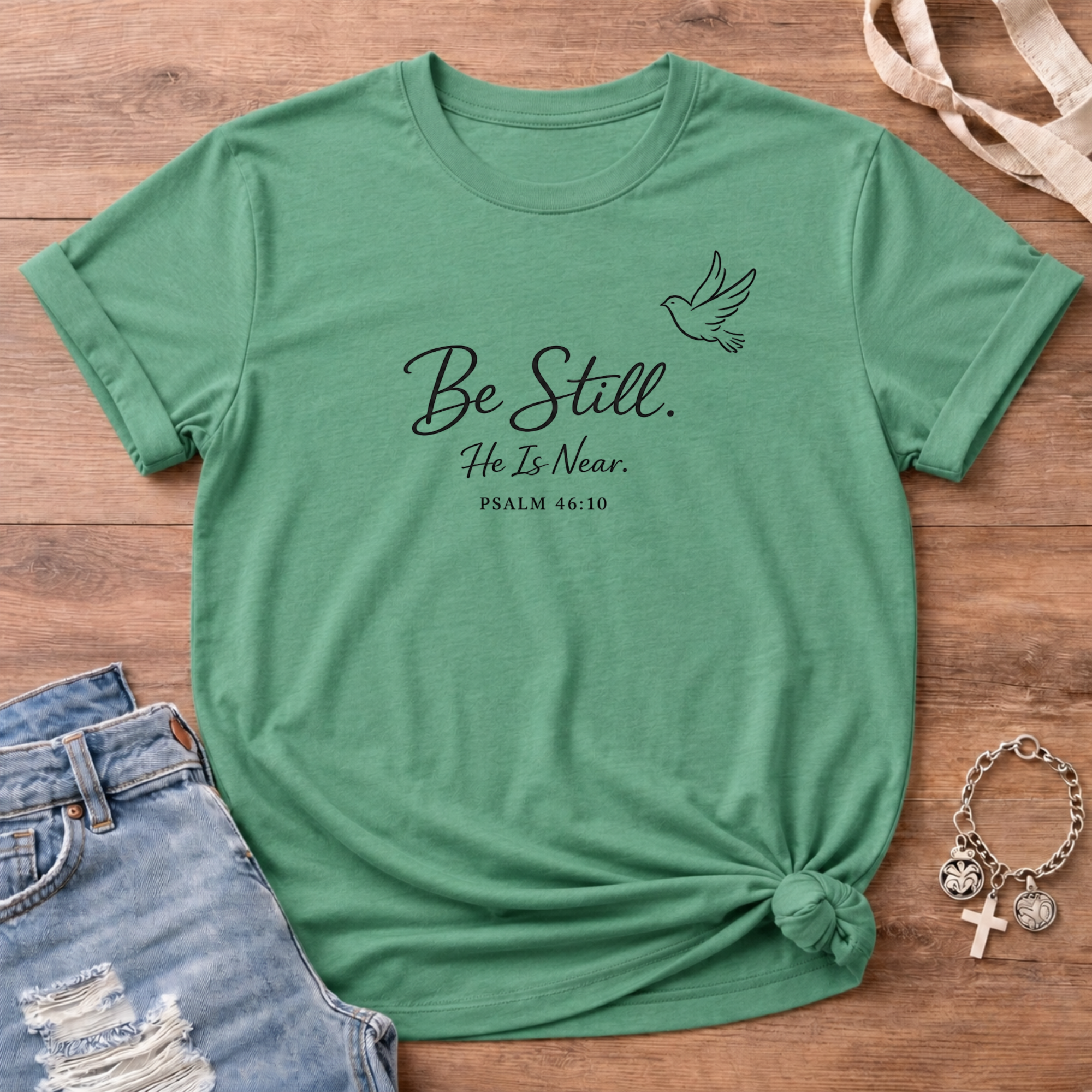 Be Still Dove Edition T Shirt