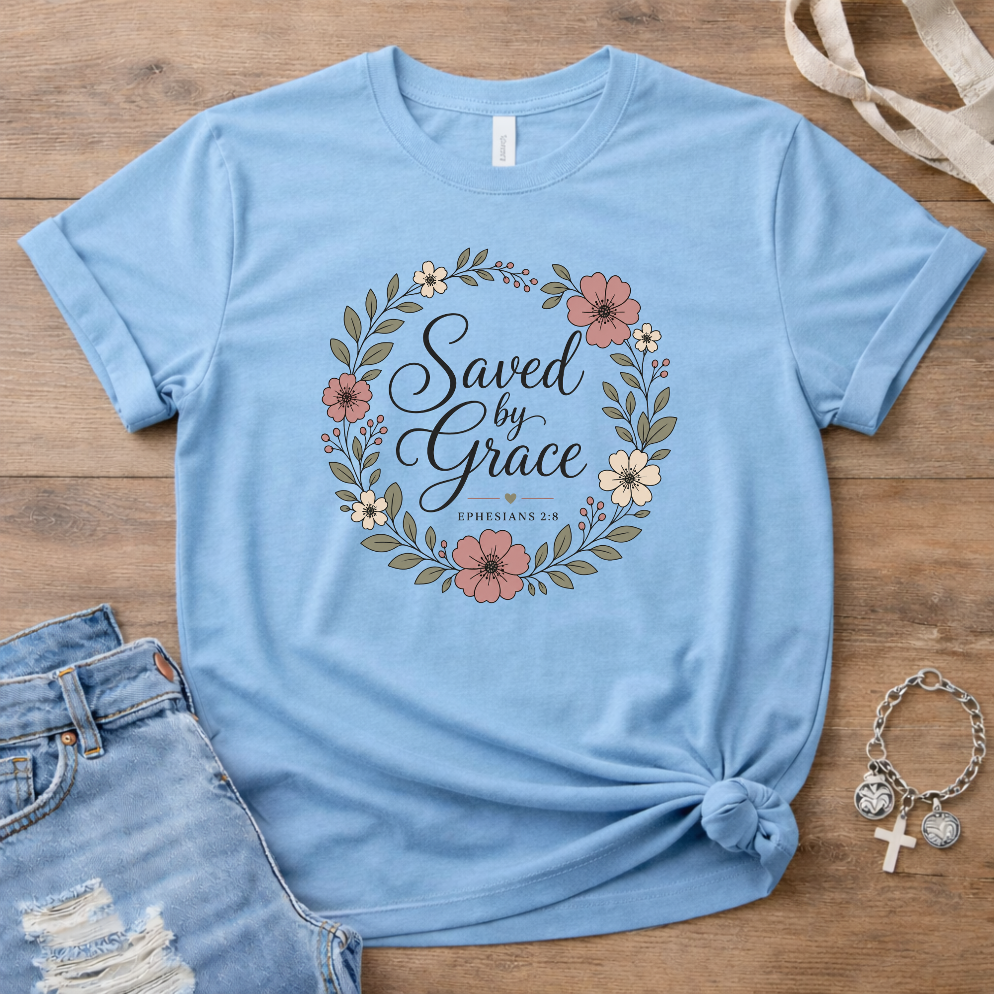 Saved By Grace T Shirt