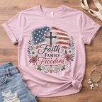 Faith Family Freedom - Cross Edition