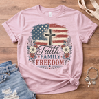 Faith Family Freedom T-Shirt