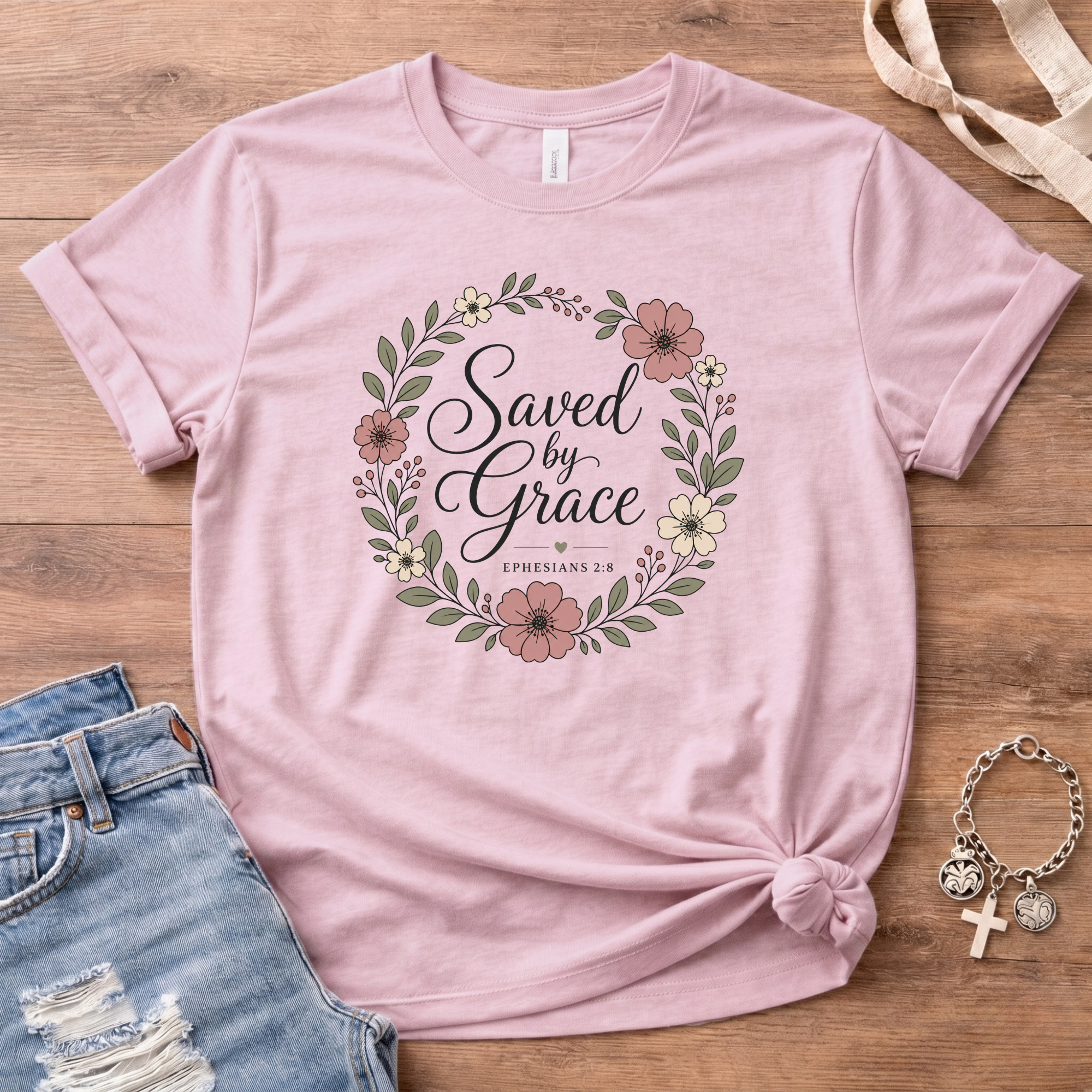 Saved By Grace T Shirt