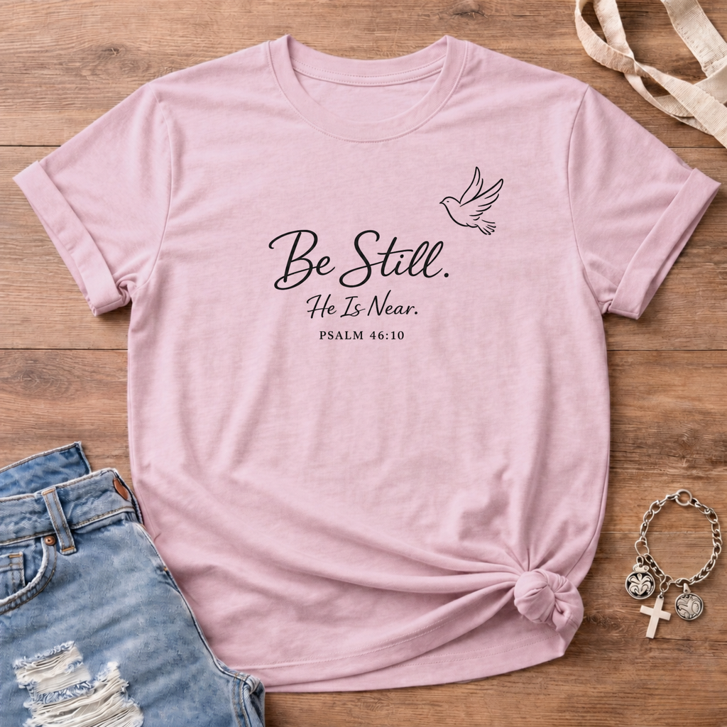 Be Still Dove Edition T Shirt