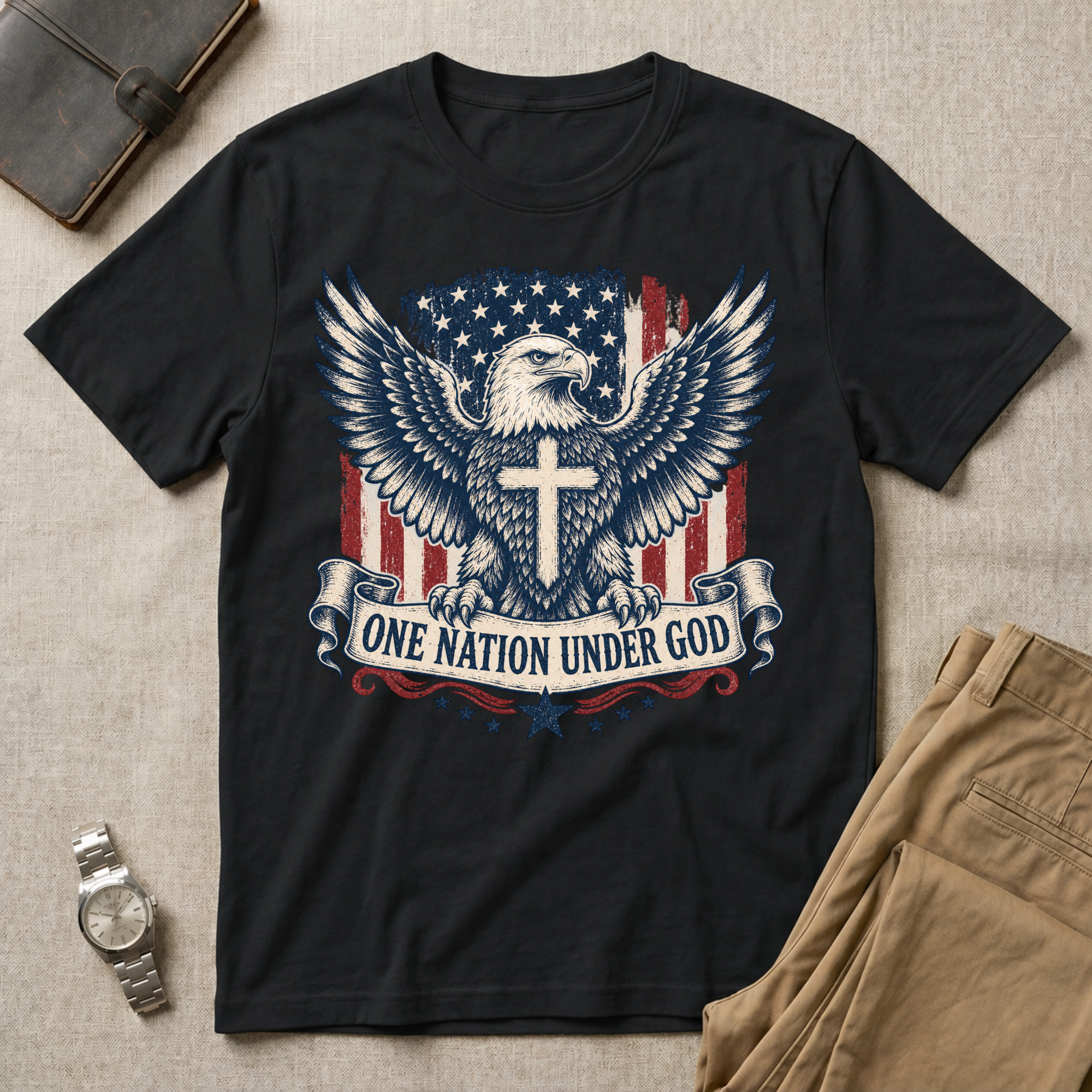 One Nation Under God - Eagle Edition T-Shirt