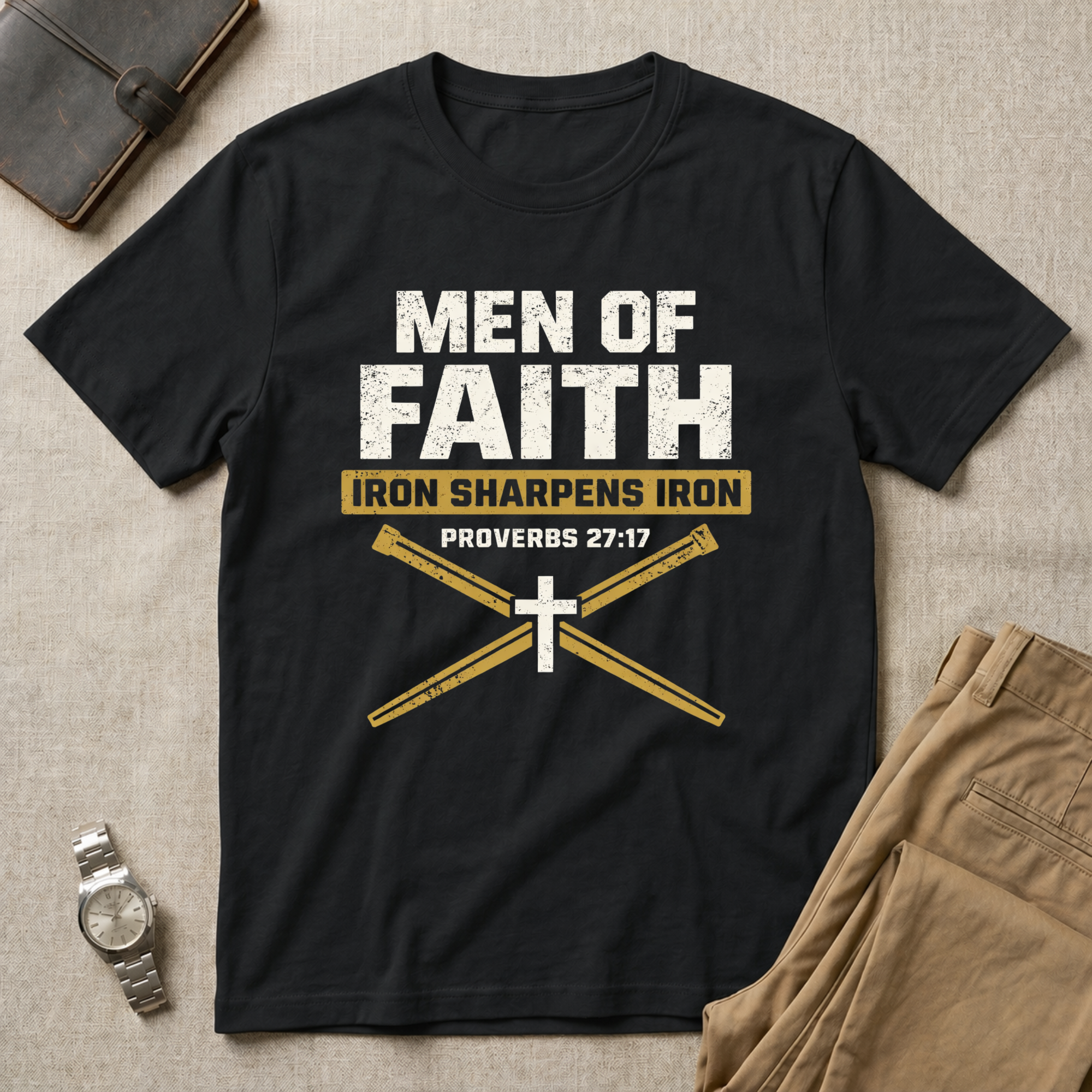 Men of Faith Iron Edition T-Shirt