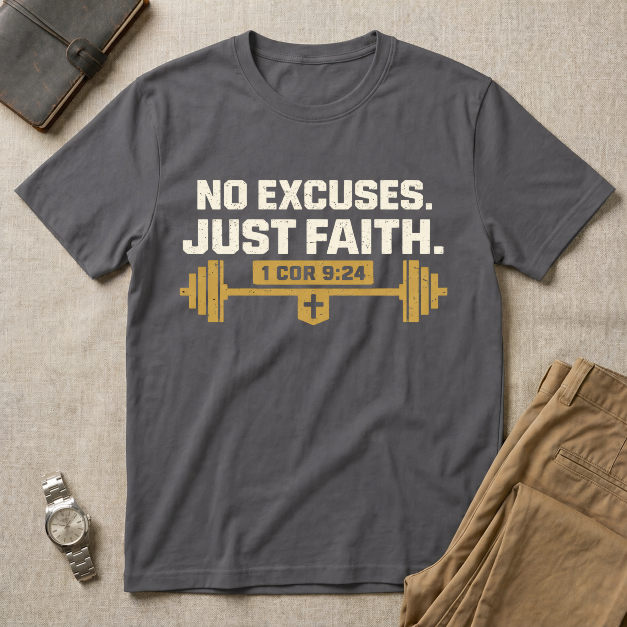 No Excuses. Just Faith. T-Shirt