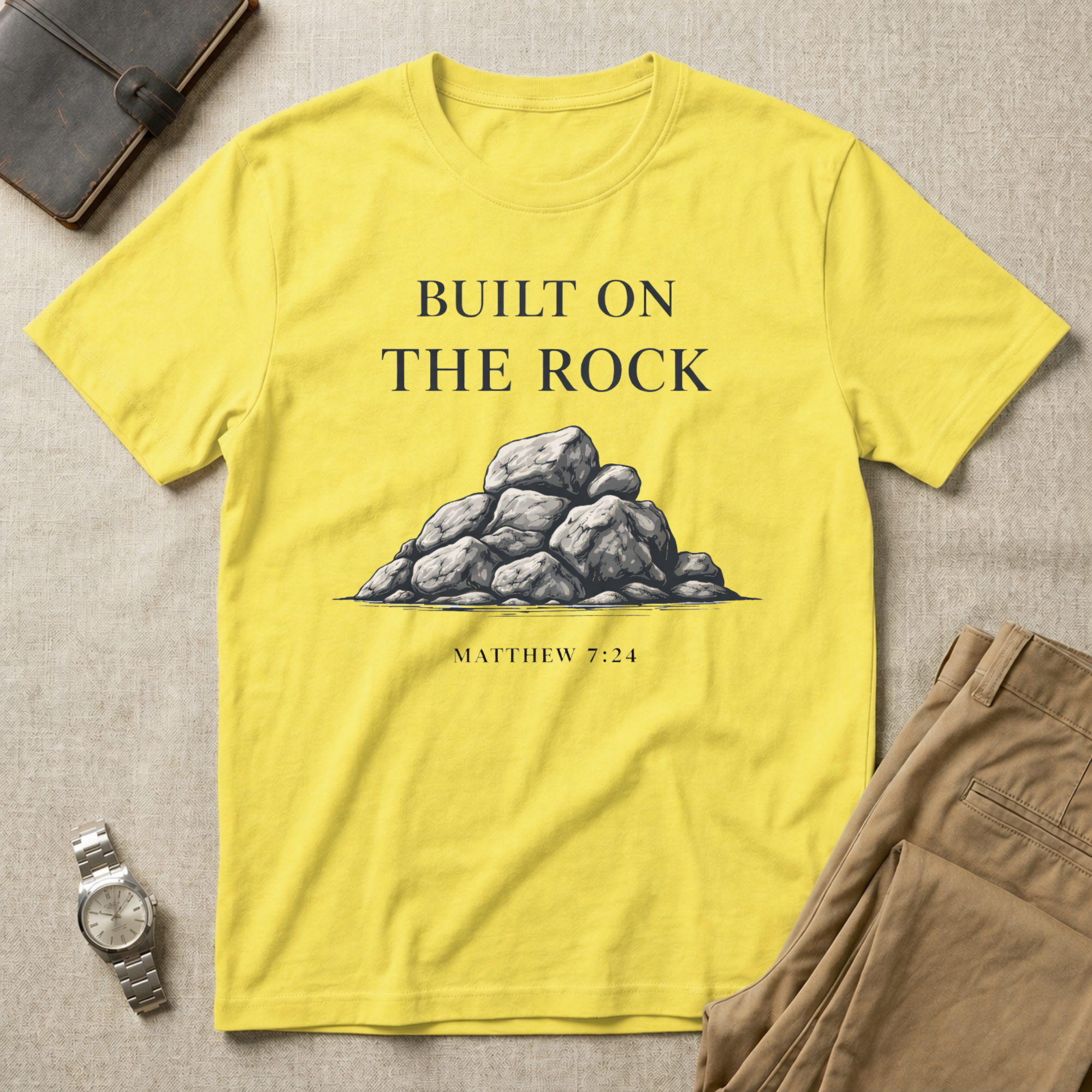 Built On The Rock T-Shirt