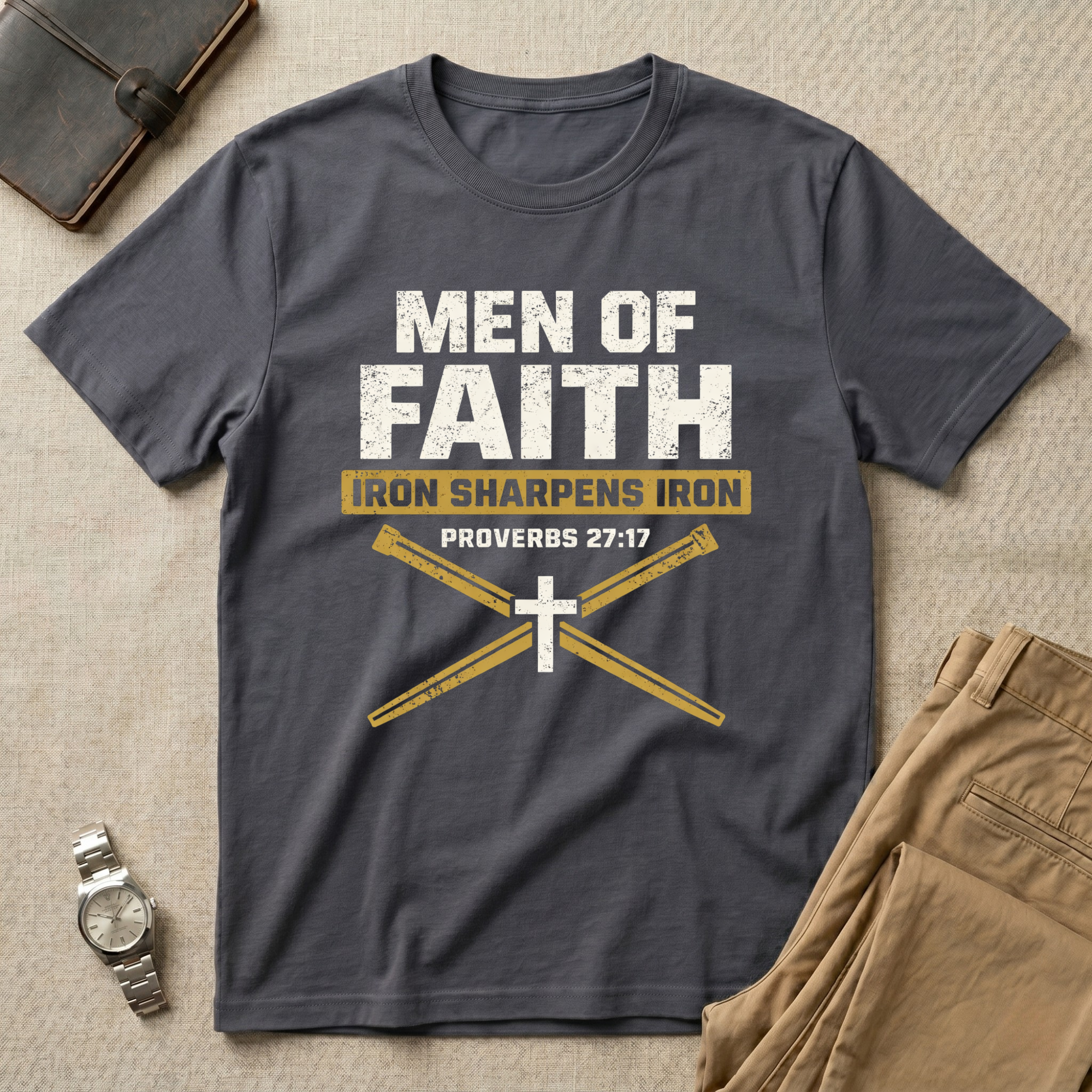 Men of Faith Iron Edition T-Shirt