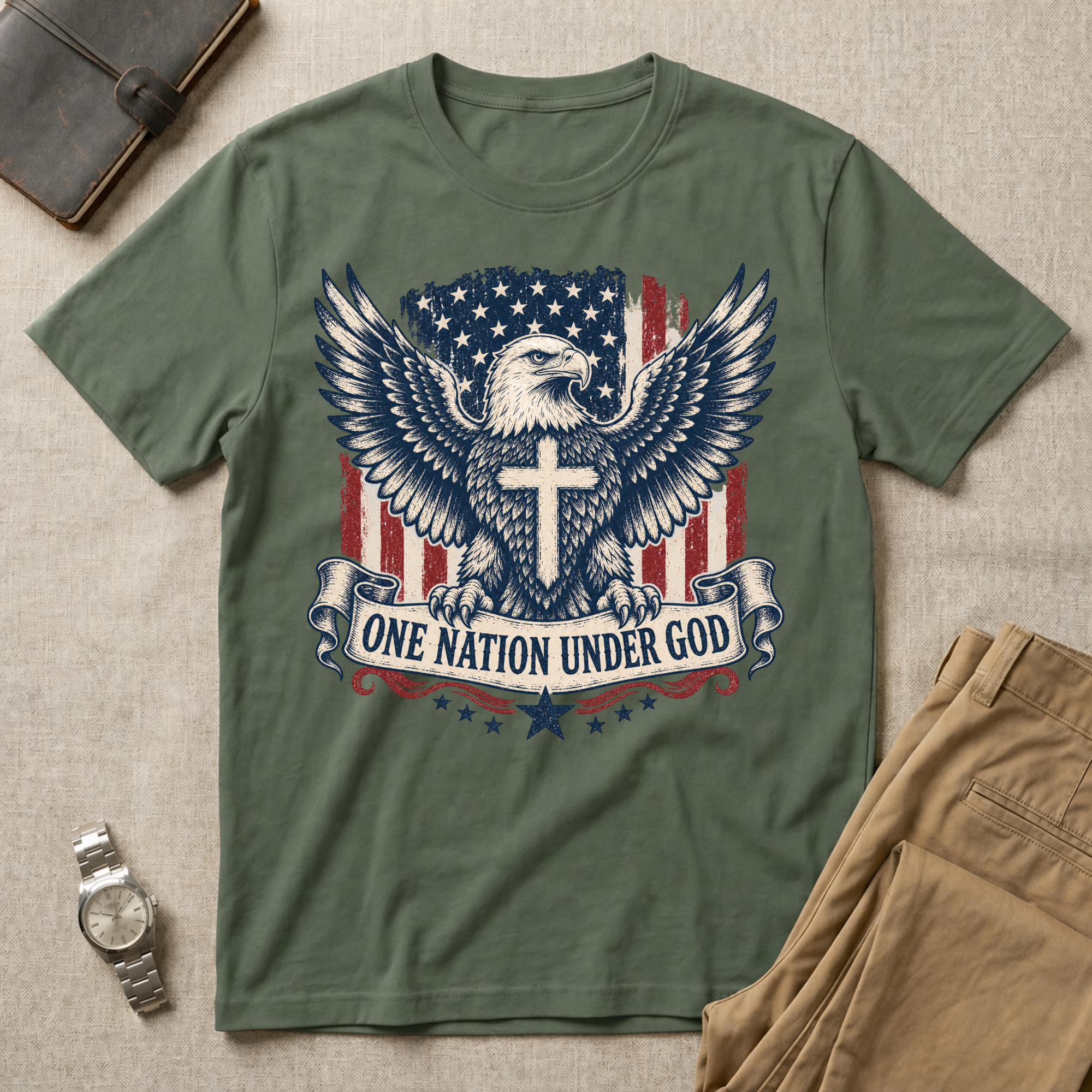 One Nation Under God - Eagle Edition T-Shirt