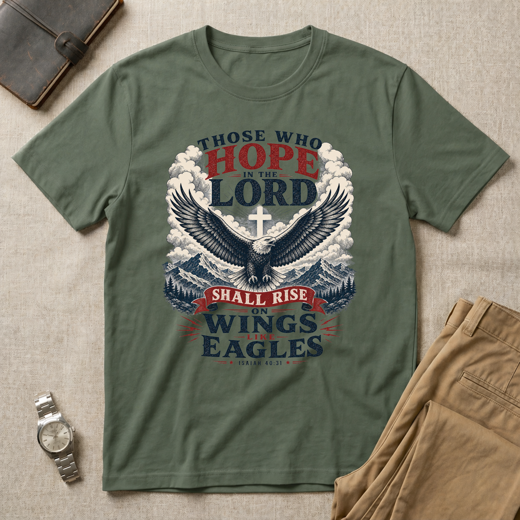 Those Who Hope In The Lord - Eagle Edition T-Shirt