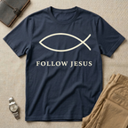 Follow Jesus Ichthys T-Shirt