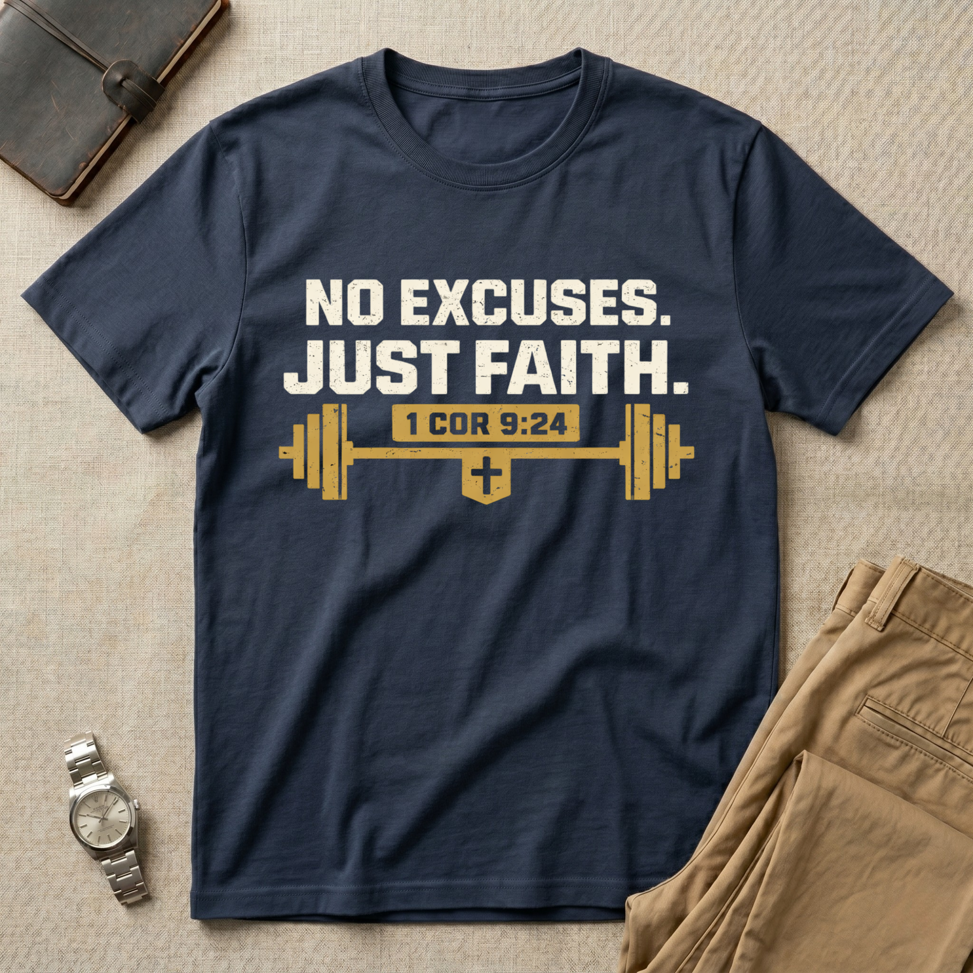 No Excuses. Just Faith. T-Shirt