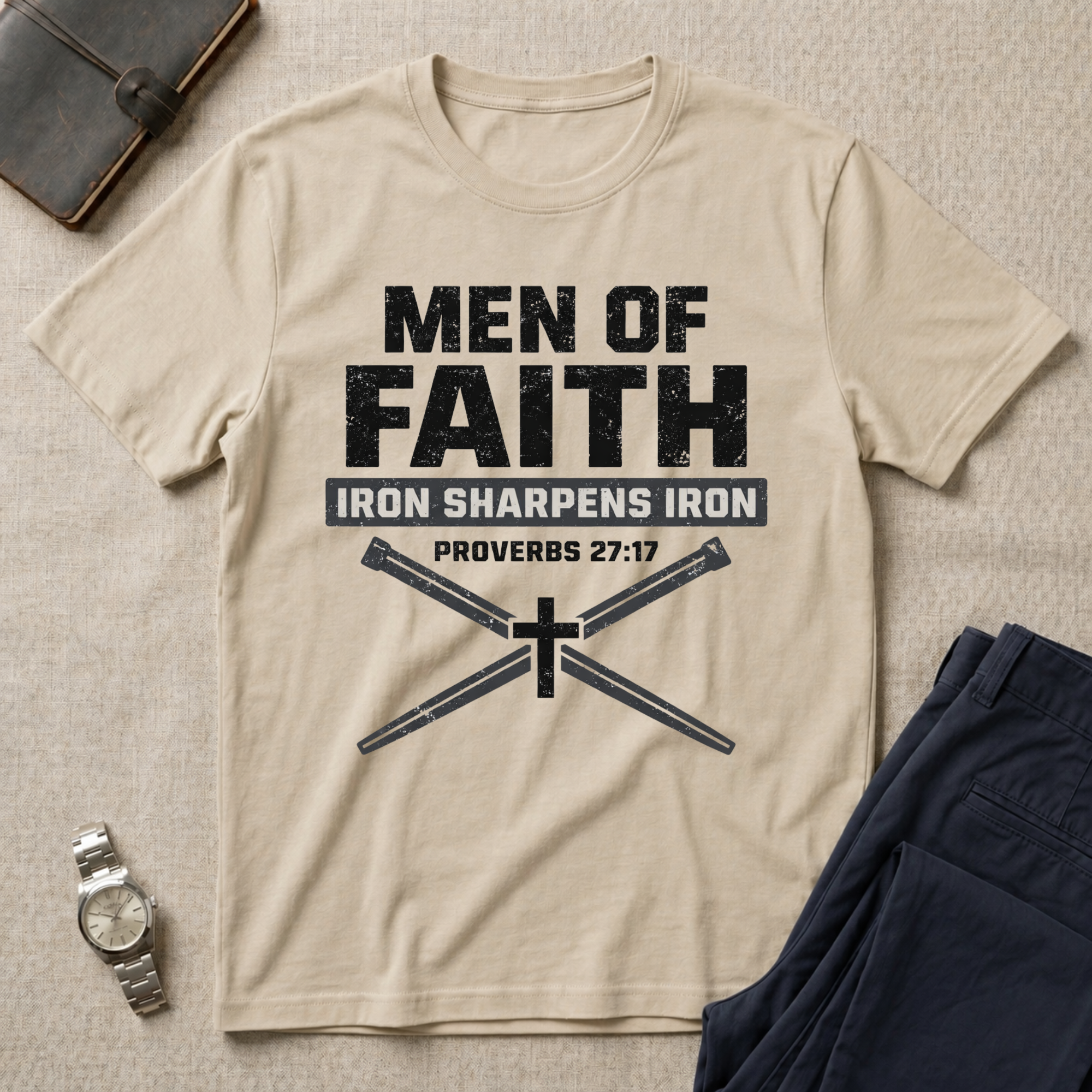 Men of Faith Iron Edition T-Shirt