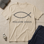 Follow Jesus Ichthys T-Shirt