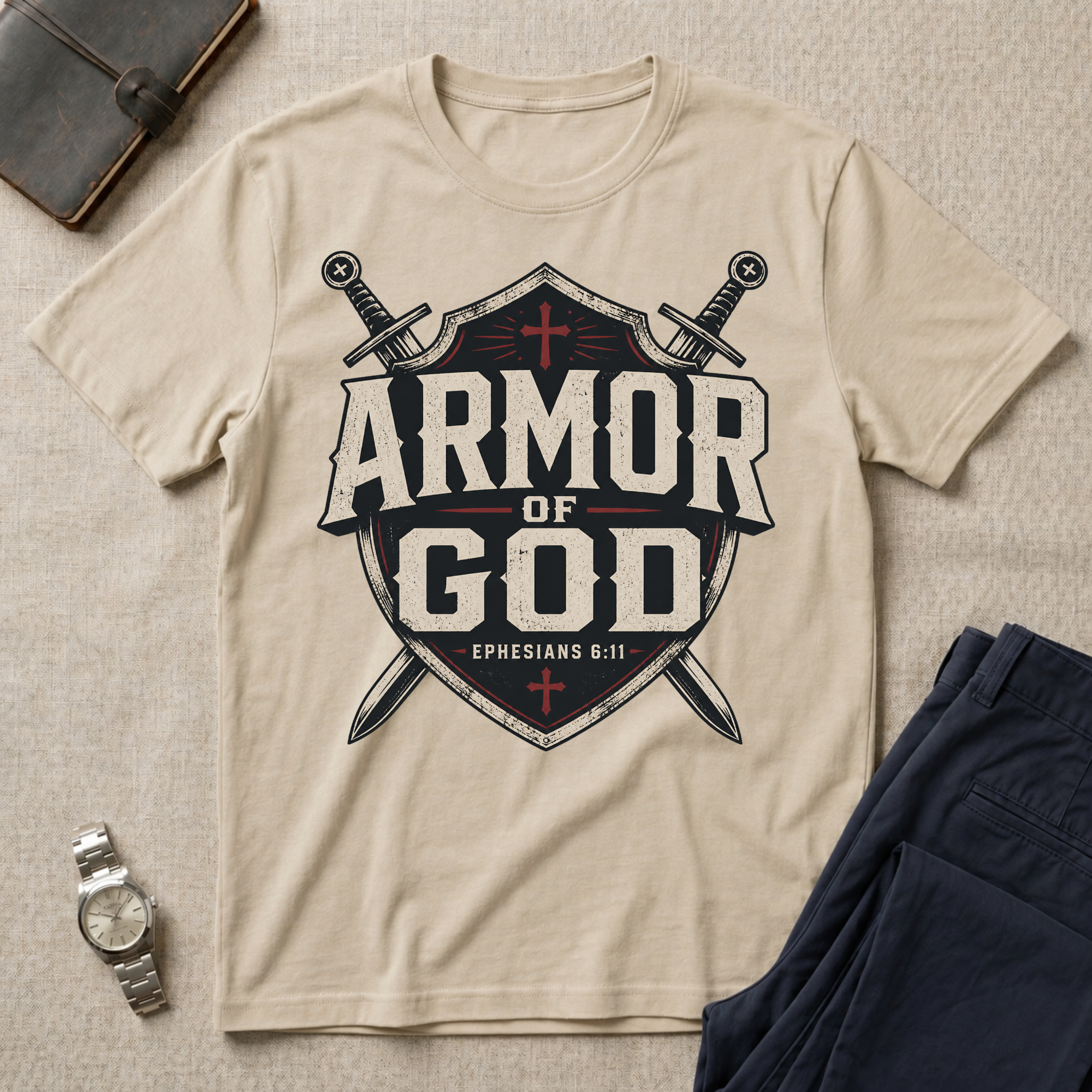 Armor Of God Shield T-Shirt