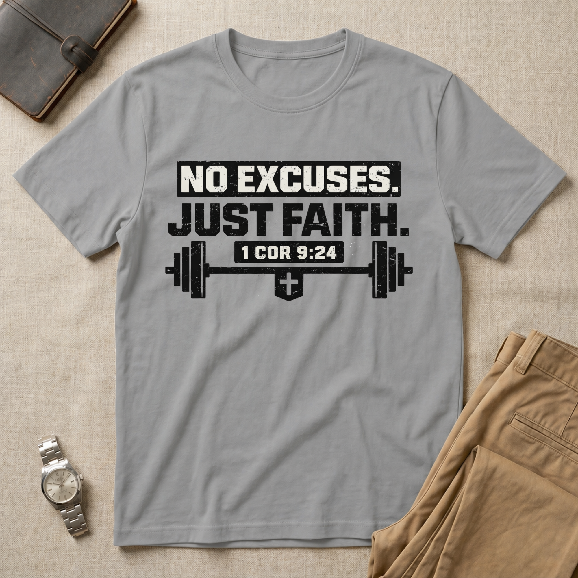 No Excuses. Just Faith. T-Shirt