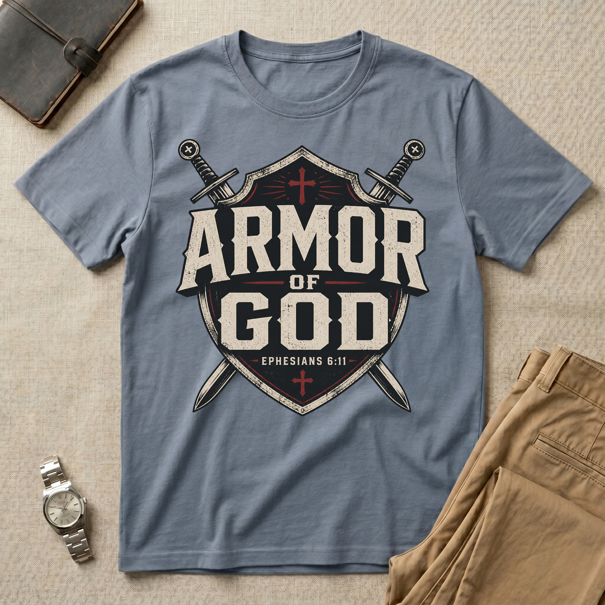 Armor Of God Shield T-Shirt