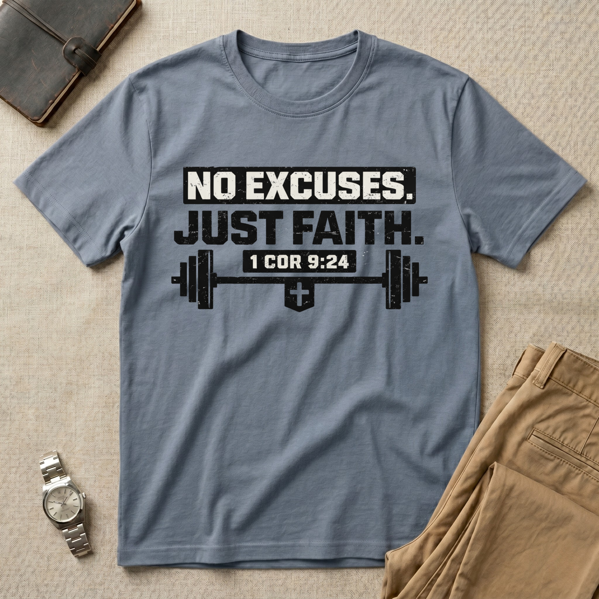 No Excuses. Just Faith. T-Shirt