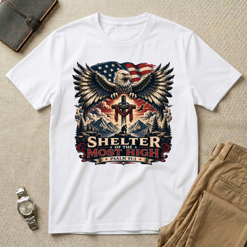 Shelter Of The Most High - Eagle Edition T-Shirt