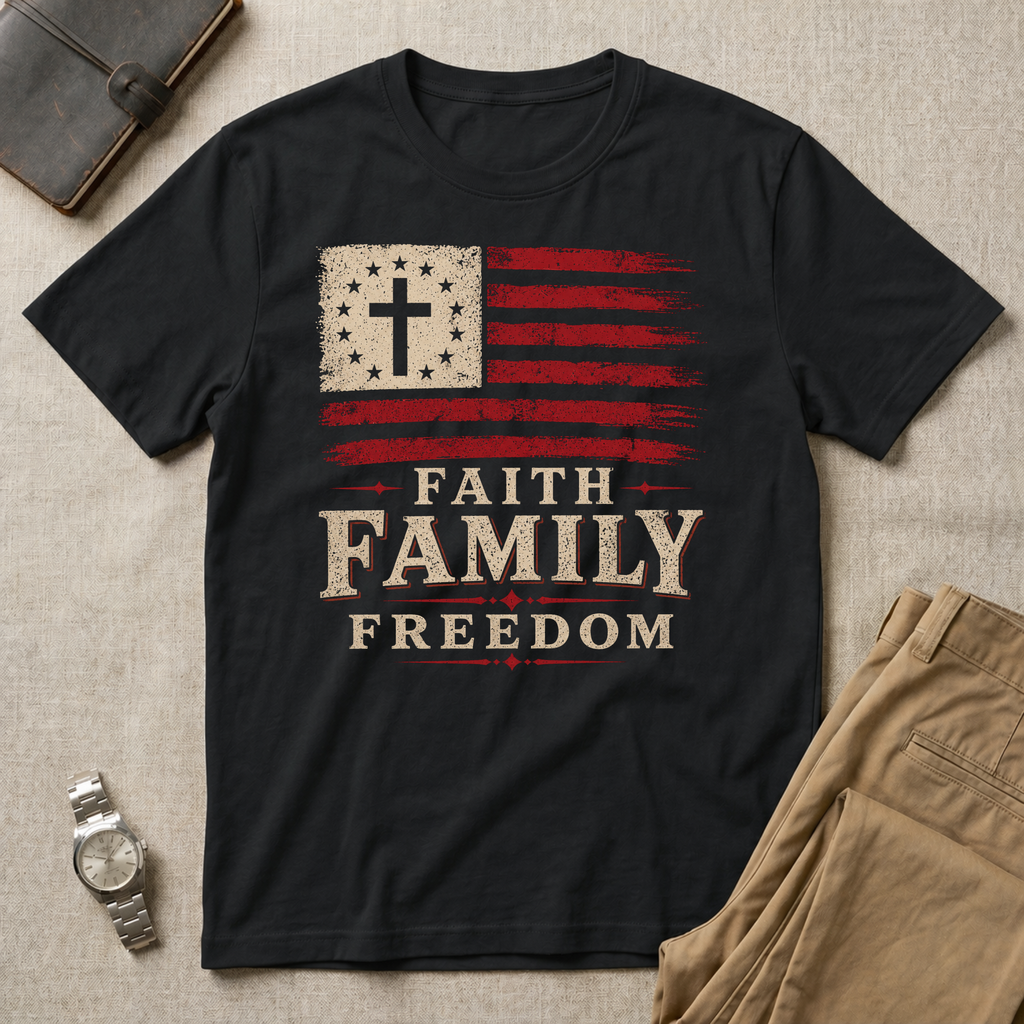 Faith.Family.Freedom. T-Shirt