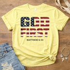 God First Flag T-Shirt