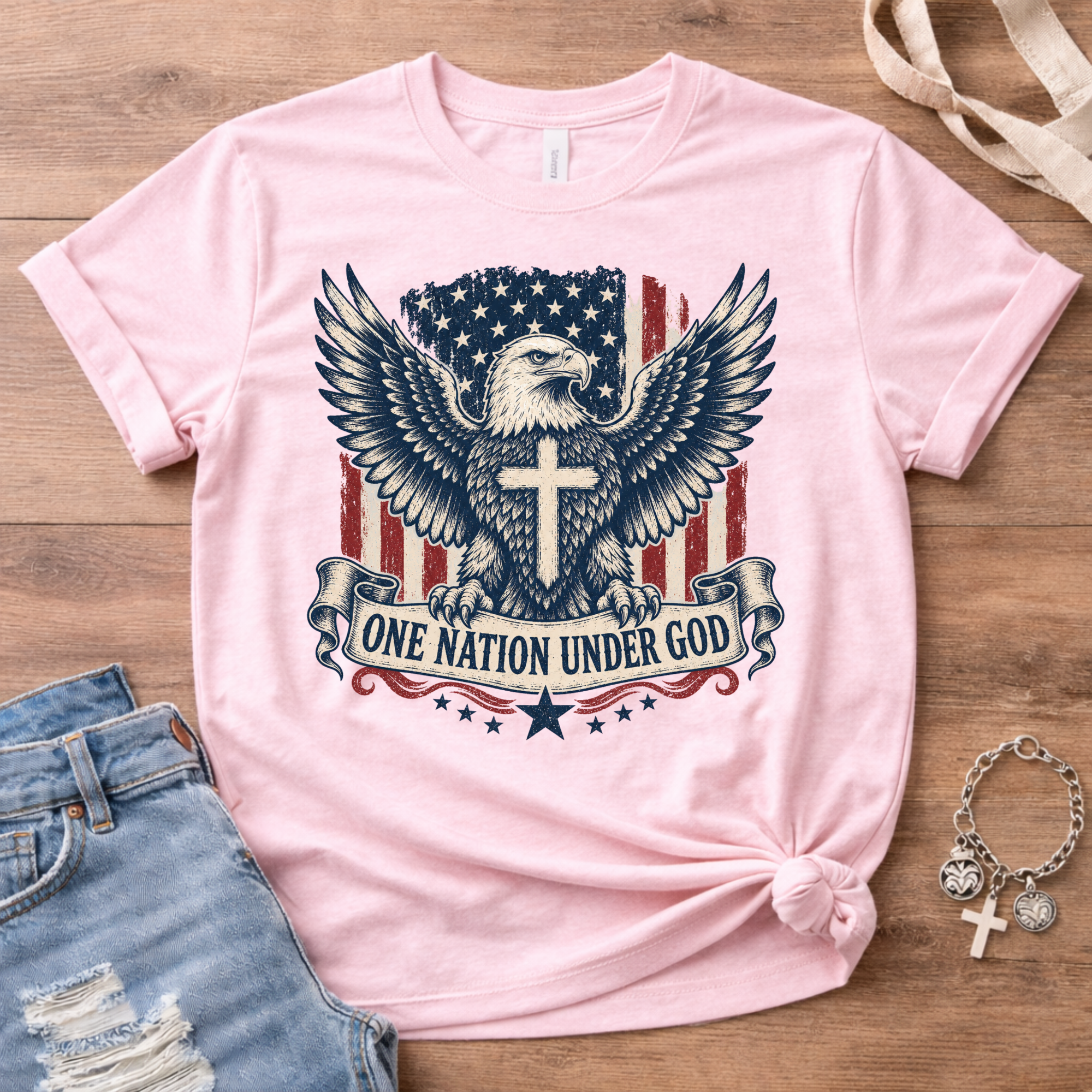 One Nation Under God - Eagle Edition T-Shirt