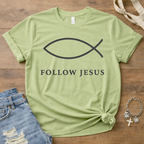 Follow Jesus Ichthys T-Shirt
