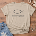 Follow Jesus Ichthys T-Shirt