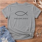 Follow Jesus Ichthys T-Shirt