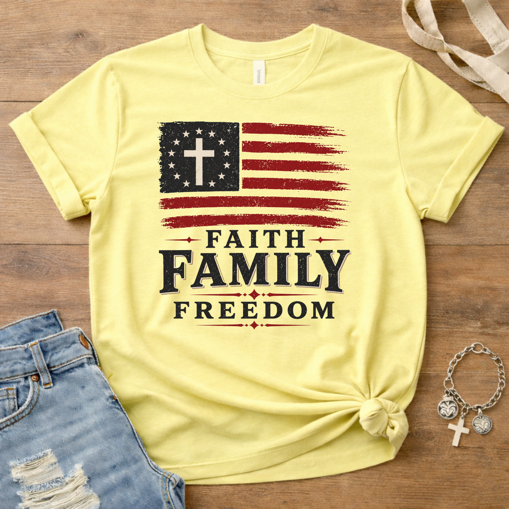 Faith.Family.Freedom. T-Shirt