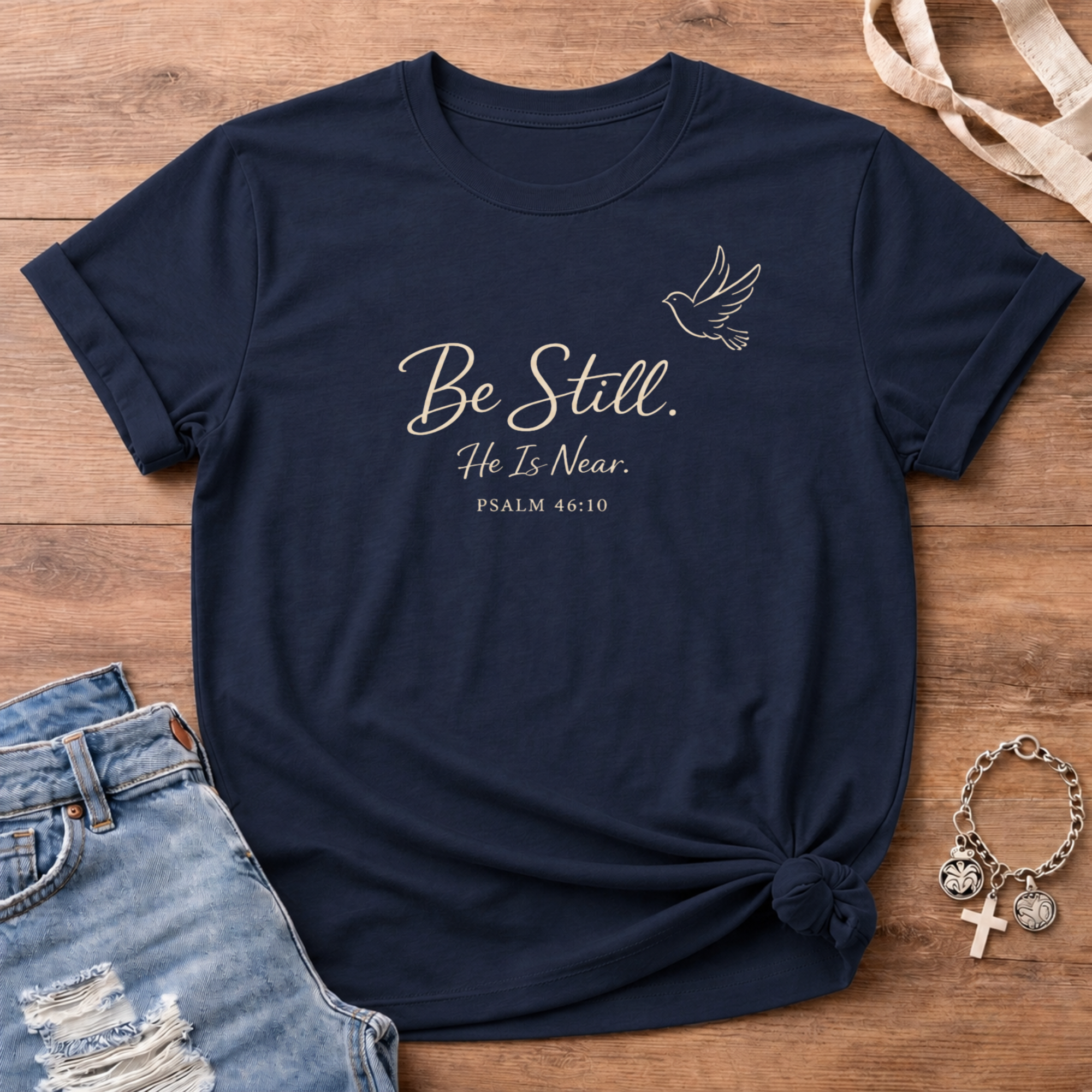 Be Still Dove Edition T Shirt