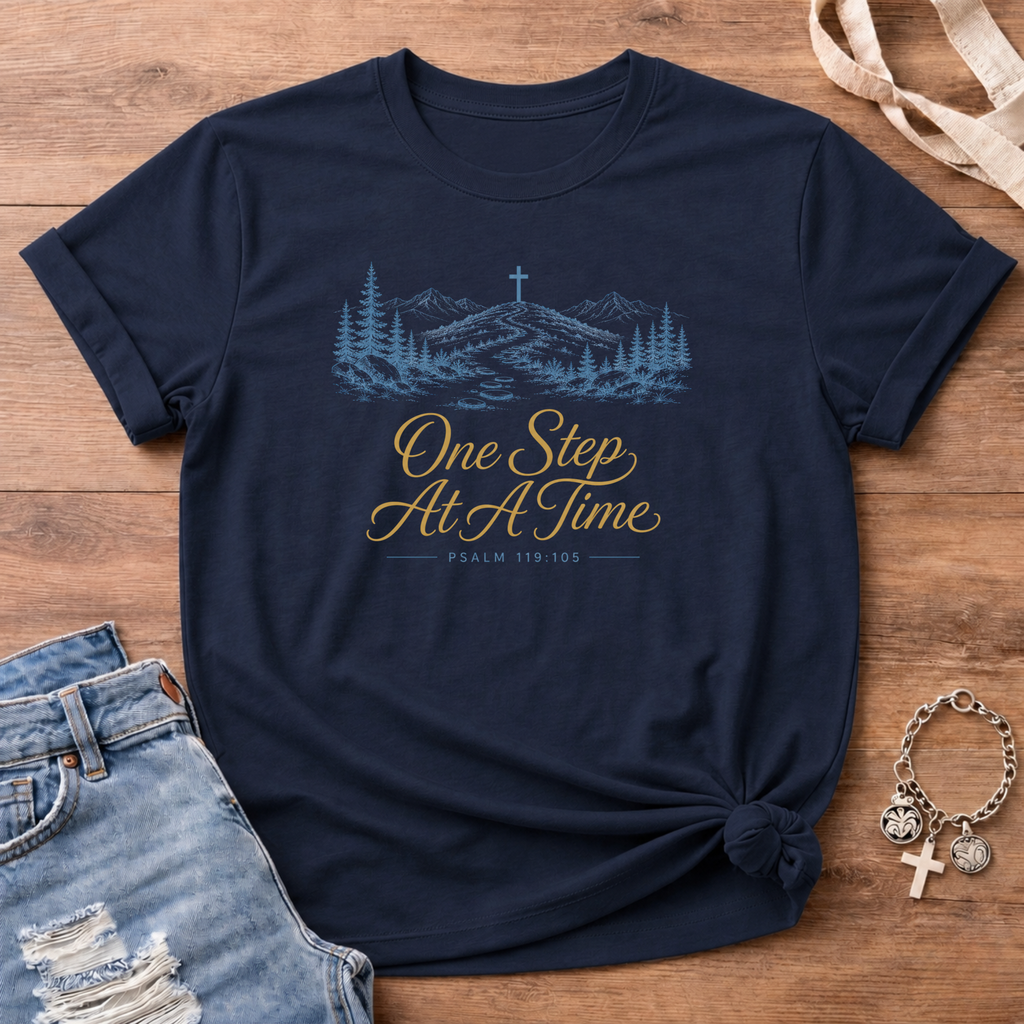 Walk By Faith Every Step Edition T Shirt