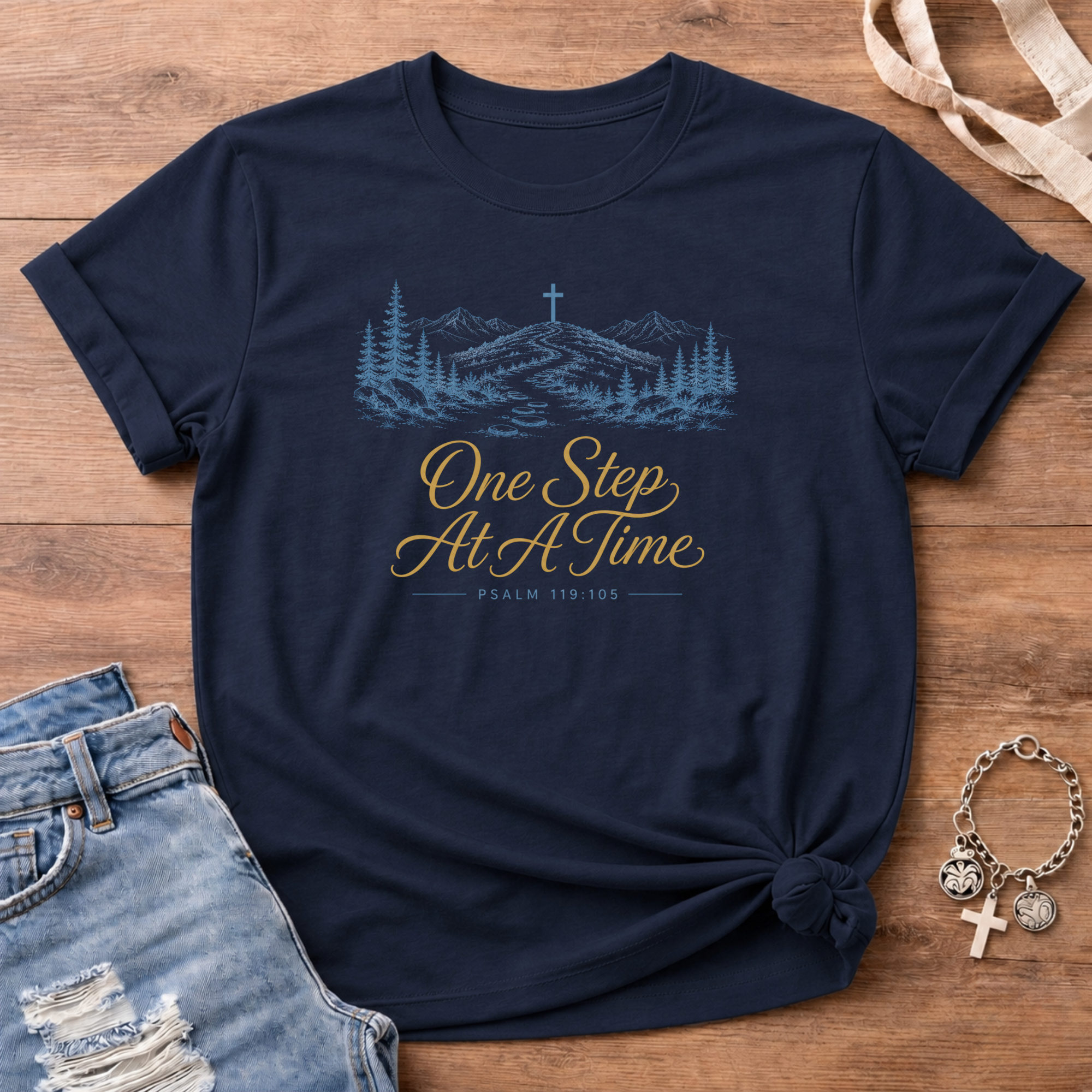 Walk By Faith Every Step Edition T Shirt