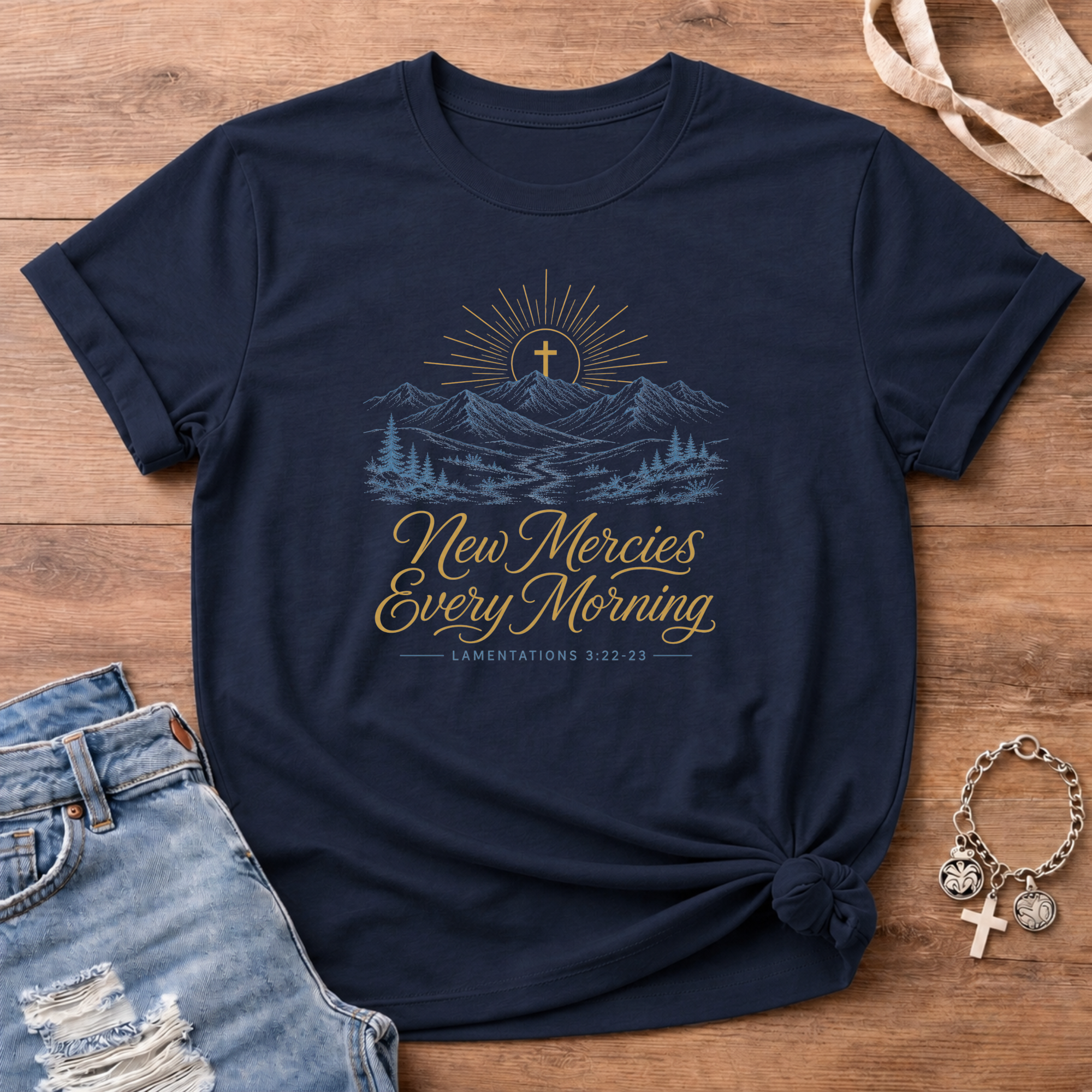 Walk By Faith Sunrise Edition T Shirt