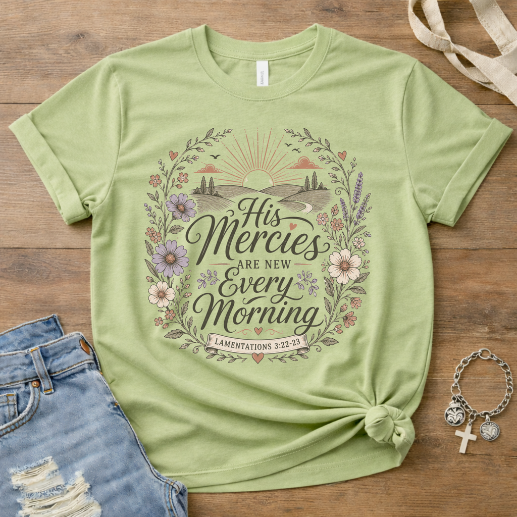 His Mercies Are New Every Morning T-Shirt